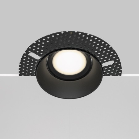 Built-in lamp Technical DL042-01B DOT, 125x125x39 mm, GU10, 1x50W, black color-4