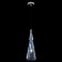 Sunshine lamp, 40W E14, chromium color
