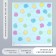 Scrapbooking paper "Sea shells" density 180 g 30.5x32 cm
