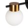 Wall lamp (sconces) Gatsby, 1xg9, brass color