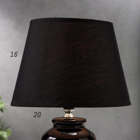 HELP lamp 16610/1BK E14 40W Black-gold 20x20x32.5 cm Risalux-5