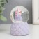 Souvenir Polystone Water Ball Light "Baby Dinosaurus" MIX 4x4x6.7 cm