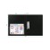 Folder with A4 clamp, 700 μm, root 27 mm, calligrata deluxe, inner pocket, up to 180 sheets, blueberry / black