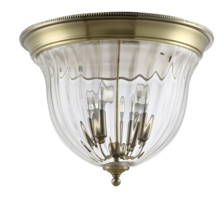 CLECIC CRISTAL Lux, Jugo 0770/104, E14, 4x40 W, 33x24x45 cm, bronze color