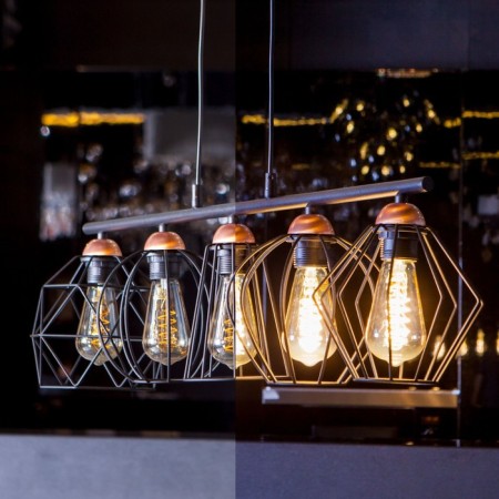Filament LED lamp Elektrostandard, ST64 F, 64X64X145 mm, 8W, E27, 640LM, 3300K-2