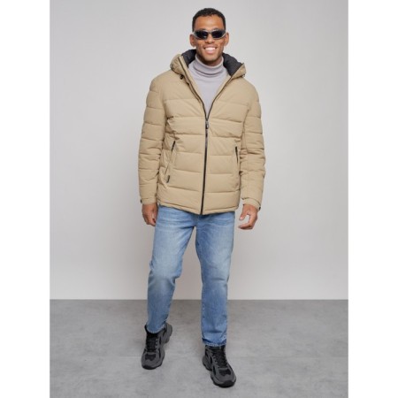 Sports male winter, size 48, beige color-11