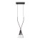Suspension lamp Maytoni P063PL-01B, GU10, 1x40 W, 230x147x1497 mm, black