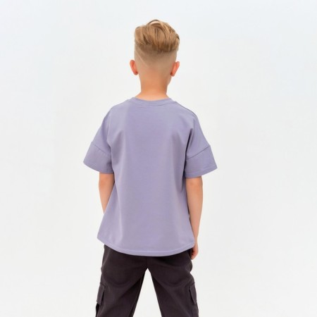 Футболка детская MINAKU:Basic line kids цвет серый, рост 92-2