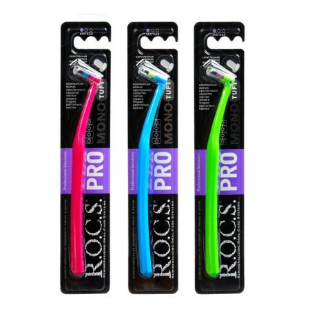 Toothbrush R.O.C.S. Pro Mono mono -pitch, soft