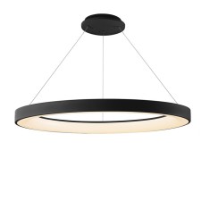 Люстра Mantra Niseko, LED, 3760Лм, 2700-5000К, 500 мм, цвет чёрный