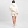 Women's shorts MIST OLD SCHOOL Size 44, Milk color