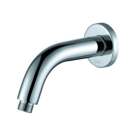Shower holder D&K DC1004892, eyeliner 1/2 ", internal installation, rounded, brass, chrome