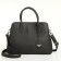 Women's bag on magnet Textura, average size, dark gray color
