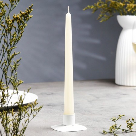 Antique candle, 2.3x 24.5 cm, 5 hours, 55 g, ivory