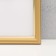 Photo frame Plastic "Mira" 30x40 cm, 411 gold (plastic screen)