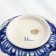Pelmena bowl, gzhel, porcelain, 7x17 cm