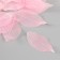 Leaves skeletoned for creativity "light pink" set 20 pcs h = 6-6.5 cm