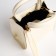 Bag Female Tout with zipper, milk color