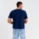 Men's T-shirt Minaku Regular Fit: Blue color, rr 52