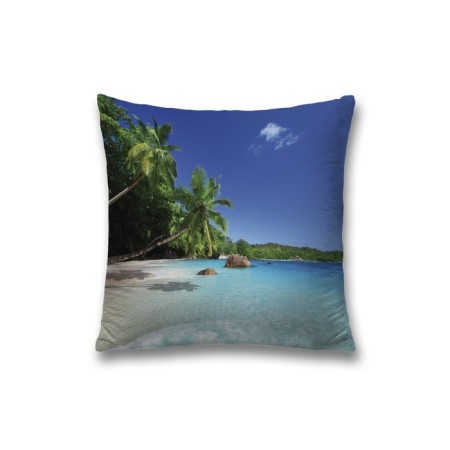 Pillowess decorative "Wild Sea island", on a zipper, size 45x45 cm