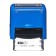 Automatic stamp for the teacher "Clever", 14 x 38 mm, blue