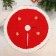 Polyanka under the Christmas tree "Shine" Snowflakes, D-60 cm, white-red