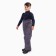 Pants are children insulated, graphite color, height 116 cm