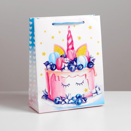 Package Gift Laminated Vertical, packaging, Sweet, MS 18 x 23 x 10 cm
