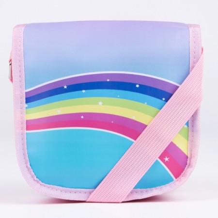 Bag Children's Happy Moments on the valve, pink color-3