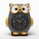 Clock - HEARD WITHER "Owl", discrete move, dial D -7.5 cm, 13 x 11 cm, 2aa