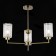 Ceiling EVOLUCE lamp. Sle1046-302-03. Vestre. 3x60 watts, E27, 64x64x53 cm, bronze color