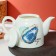 Keramic keramic keramic, 950 ml, white color
