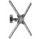 Wall bracket for LED/LCD TVs Kromax Corbel-6