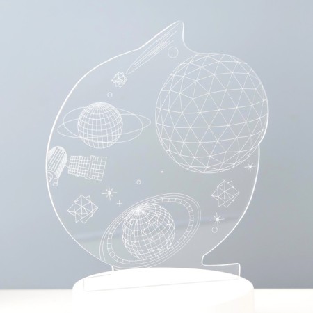 Touch -lamp "Cosmos" LED 3 modes from USB Risalux-5