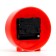 Clock - desktop an alarm clock, discrete move, 10 x 10 cm, aa