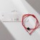 Bracelet-reinforcing "red thread" cat eyes, black color, d = 8