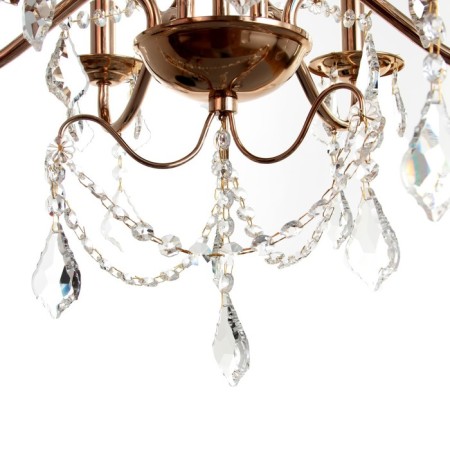 Vita chandelier 6x40W E14 gold 58x58x50 (88) cm-7