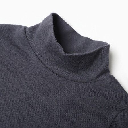Turtleneck for a boy, graphite color, height 98 cm-1