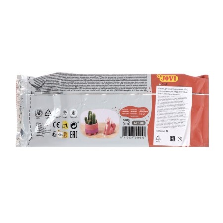Jovi sculpting mass, selfless, polymer, 500 g, terracotta-9