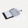 Male purse on the button for auto documents and passports, black color