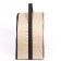 Bag - Animal carrying, semicircular, nylon, 39 x 19 x 27 cm, beige