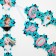 Girland on the eyelets "Happy Birthday!", Length 170 cm, cold heart