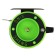Inertial coil, plastic metal, diameter 6.5 cm, guide, black-salad, 801d