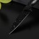 A knife with an anti -wagoning coating of the “marshmallows”, for vegetables, blade 9 cm, black color