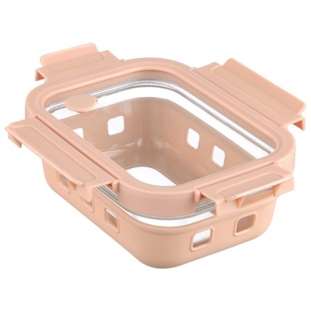 Container for baking, storage and carrying of products in the Smart Solutions cover, beige color, 640 ml-2