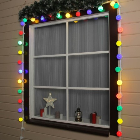 Girlyanda "Bels Light" 50 m, IP65, 5W, white rubber thread, step 15 cm, E27 (without lamps), 220 V-3