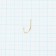 Hooks Kujira Universal 150, GO color, No. 10, 8 pcs.