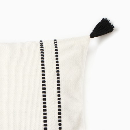 Pillowcase decorative Ethel Scandil 45x45 cm, black color, cotton-1