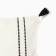 Pillowcase decorative Ethel Scandil 45x45 cm, black color, cotton