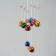 Wind Music Metal "Color Bells" 9 bells 64 cm